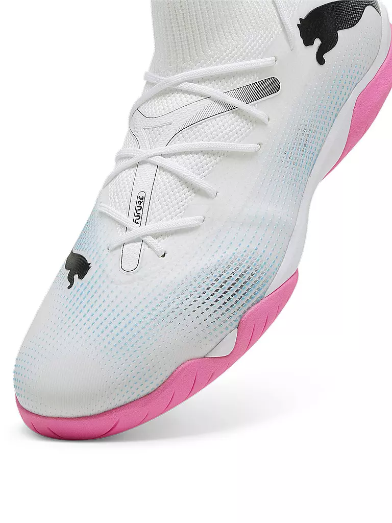 PUMA Herren Hallen FuBballschuhe Future Match IT weiss
